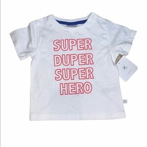 Rosie Pope Baby Super Hero T Shirt NWT